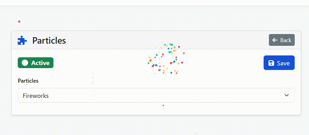 Particles Preview